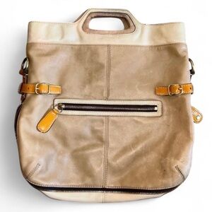 Coach Bonnie Leather Convertible Tote Shoulder Bag